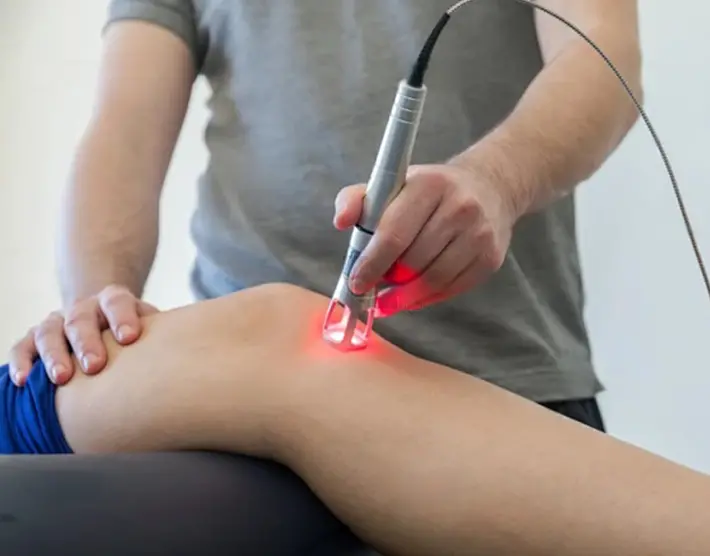 Use hapros lasers for physical therapy